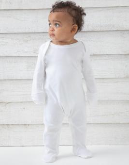 Organic Sleepsuit with Scratch Mitts 