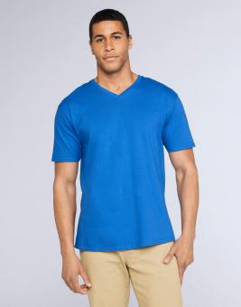 Premium Cotton V-Neck T-Shirt 41V00 