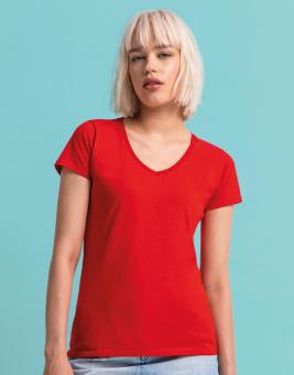 Damen Iconic 150 V-Neck T-Shirt 61-444-0 