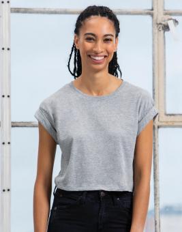 Damen Organic Crop T-Shirt M96 