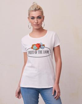 Damen Vintage Logo T-Shirt 011432A 