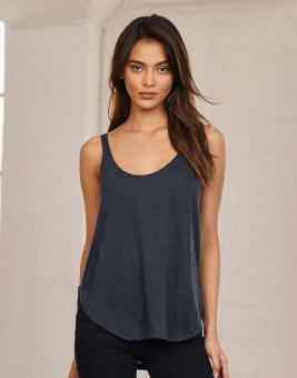 Damen Flowy Side Slit Tank Top 8802 