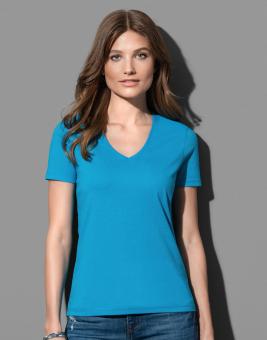 Classic-V-Ausschnitt Damen T-Shirt ST2700 