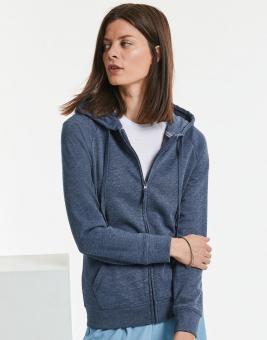 Damen HD Zipped Hood Sweatshirt 