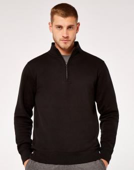 Regular Fit 1/4 Zip Sweatshirt 