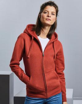 Damen Authentic Melange Zipped Hood Sweat R-263F-0 