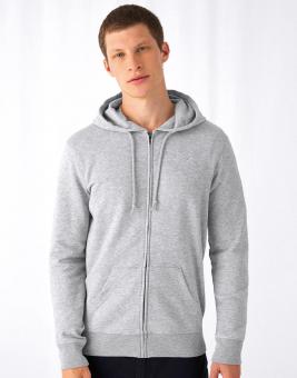 Organic Zipped Hooded WU35B 