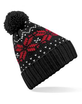 Fair Isle Snowstar Beanie 