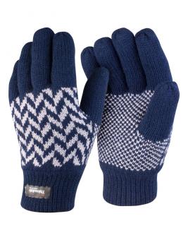 Pattern Thinsulate Handschuhe 
