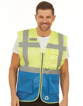 Hi-Vis Open Mesh Executive Waistcoat 