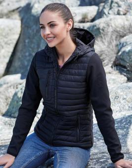 Damen Crossover Kapuzen-Jacke #9629 