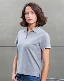 The Women’s Tipped Poloshirt 