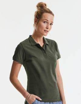 Damen Pure Organic Poloshirt 