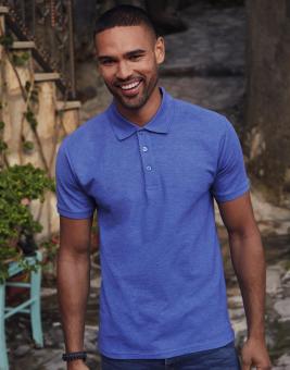 Piqué Mischgewebe Polo-Shirt 63-402-0 