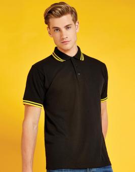 Tipped Collar Poloshirt 