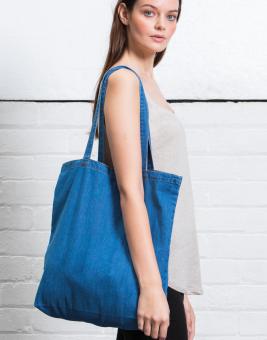 Denim Tote Bag 