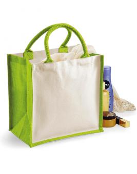 Printers' Midi Jute Tasche 