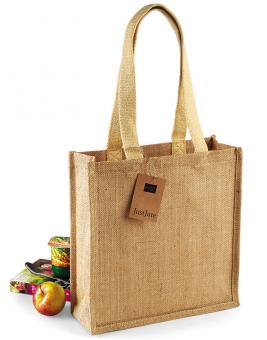 Jute Compact Tote 