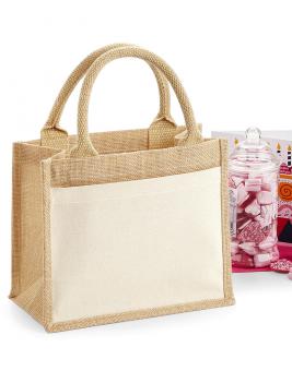 Cotton Pocket Jute Gift Bag W425 