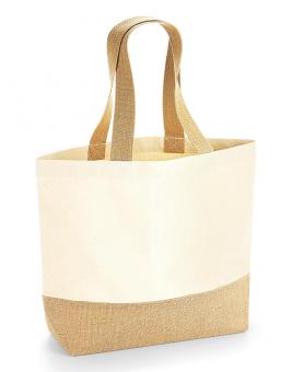 Jute Base Canvas Tote 