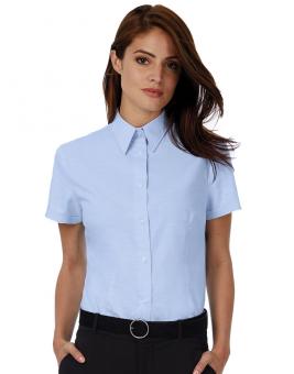 Oxford Kurzarm Bluse SWO04 