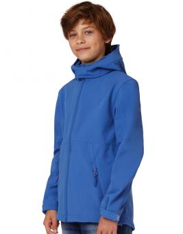 Kinder Kapuzen-Softshell-Jacke JK969 