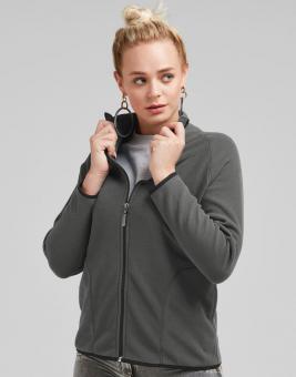 Full Zip Microfleece Damen Jacke 