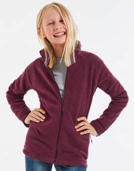 Kinder Full Zip Outdoor Fleece Jacke 