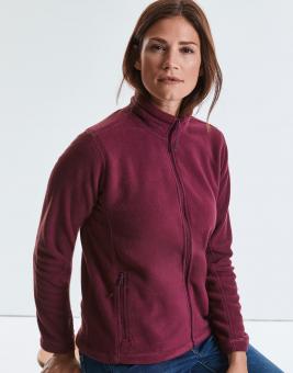 Damen Full Zip Fleece Jacke 