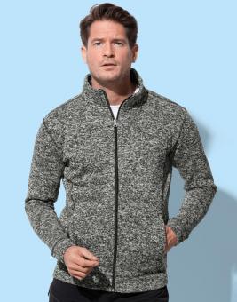 Active Knit Fleece Jacke Herren 