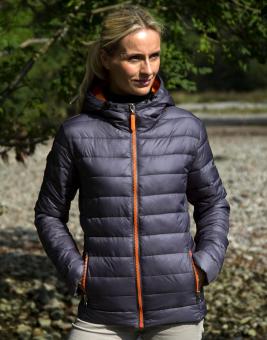 Damen Snow Bird Kapuzen-Jacke 