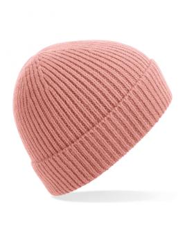 Engineered Knit Ribbed Beanie 