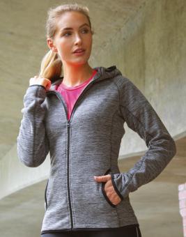 Damen Microfleece Hoodi 