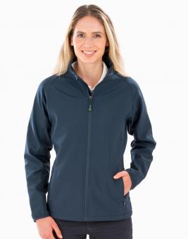 Damen Recycled 2-Layer Printable Softshell Jkt 