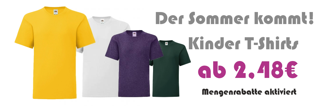 Kinder T-Shirts (Sommer Special)